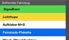 ISPA Mobile: Teilbearbeitete Checkliste